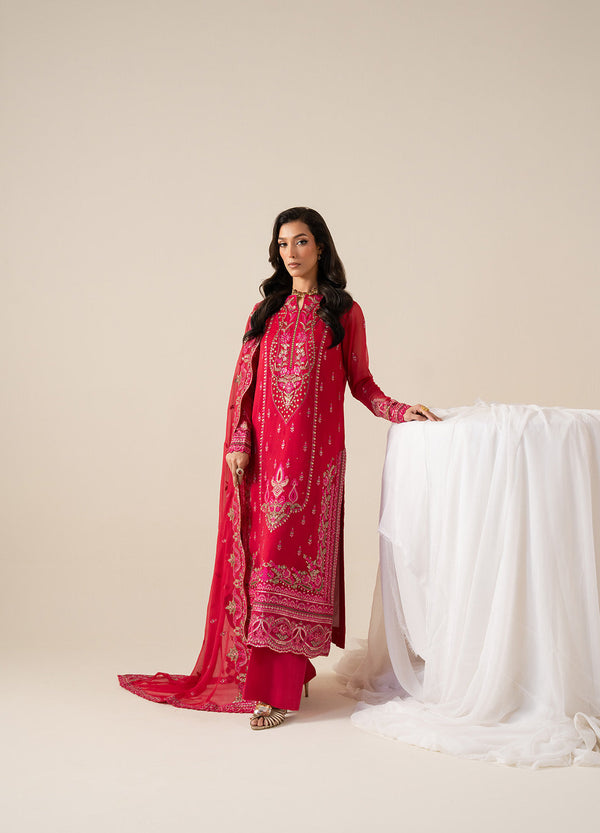 Maryum N Maria | Zaib Luxury | Embroirdered Chiffon ELLA - FS50131 - House Of Hania