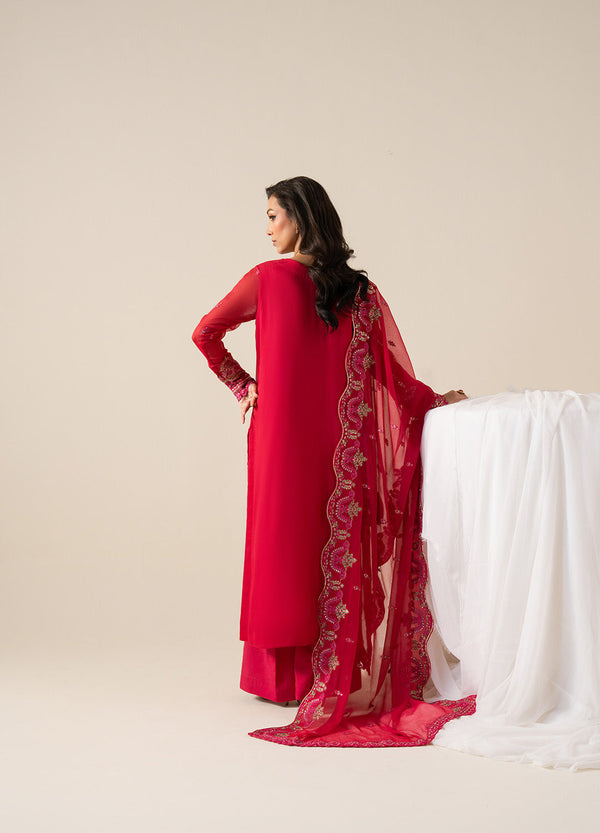 Maryum N Maria | Zaib Luxury | Embroirdered Chiffon ELLA - FS50131 - House Of Hania