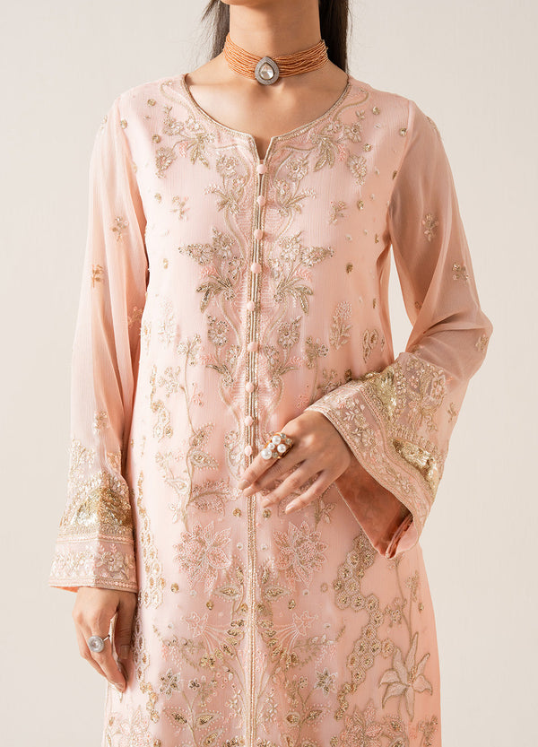 Maryum N Maria | Zaib Luxury |  Embroirdered Chiffon ELYNA - FS50127 - House Of Hania