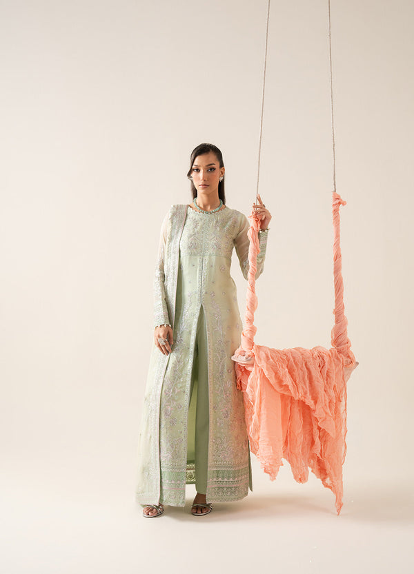 Maryum N Maria | Zaib Luxury |  Embroirdered Chiffon LOUISE - FS50130 - House Of Hania
