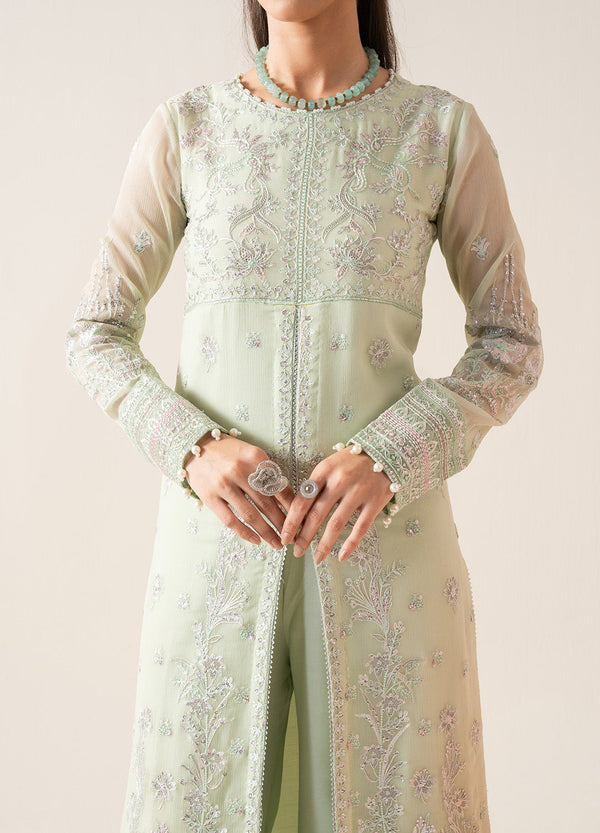 Maryum N Maria | Zaib Luxury |  Embroirdered Chiffon LOUISE - FS50130 - House Of Hania
