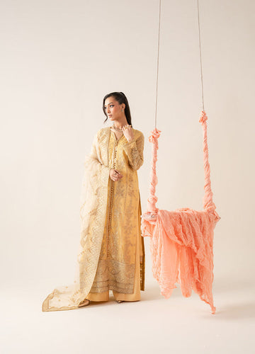 Maryum N Maria | Zaib Luxury | Embroirdered Chiffon LYA - FS50126 - House Of Hania