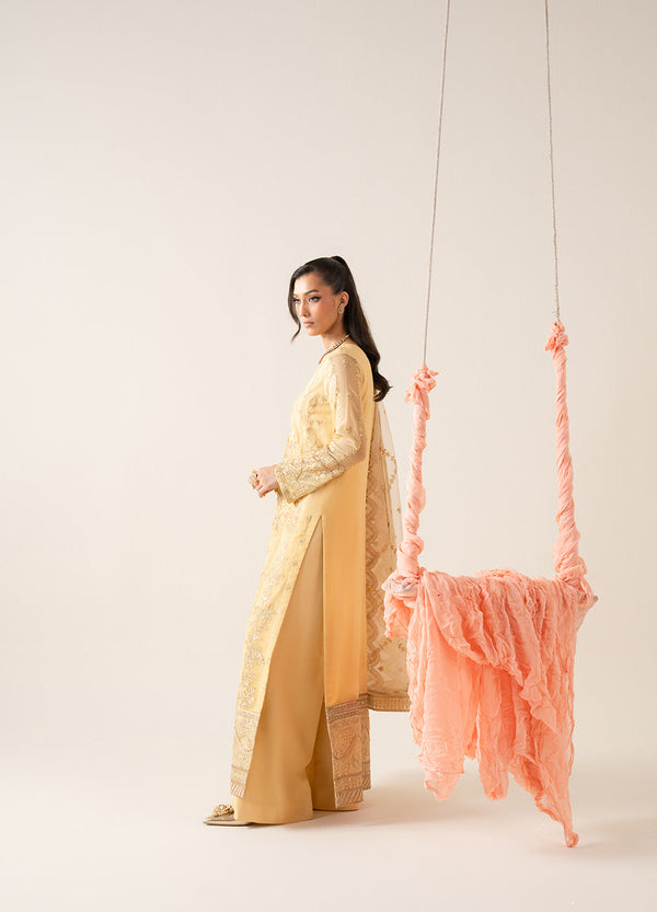 Maryum N Maria | Zaib Luxury | Embroirdered Chiffon LYA - FS50126 - House Of Hania