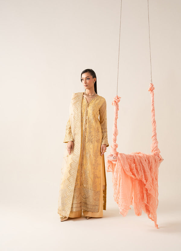 Maryum N Maria | Zaib Luxury | Embroirdered Chiffon LYA - FS50126 - House Of Hania
