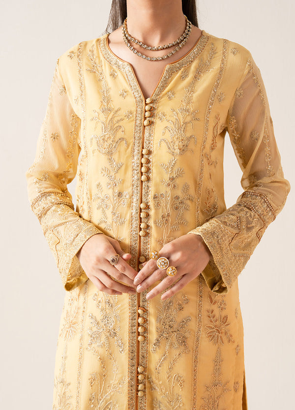 Maryum N Maria | Zaib Luxury | Embroirdered Chiffon LYA - FS50126 - House Of Hania