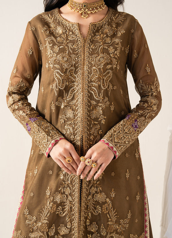 Maryum N Maria | Zaib Luxury |  Embroirdered Chiffon OLYMPE - FS50133 - House Of Hania