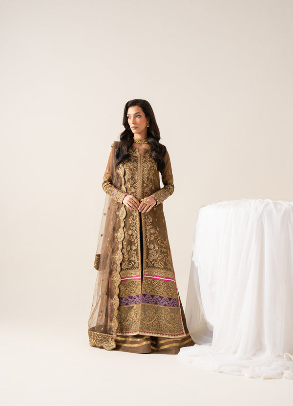 Maryum N Maria | Zaib Luxury |  Embroirdered Chiffon OLYMPE - FS50133 - House Of Hania