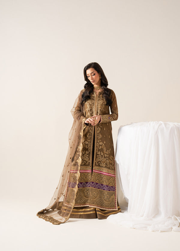 Maryum N Maria | Zaib Luxury |  Embroirdered Chiffon OLYMPE - FS50133 - House Of Hania