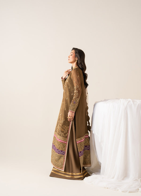 Maryum N Maria | Zaib Luxury |  Embroirdered Chiffon OLYMPE - FS50133 - House Of Hania