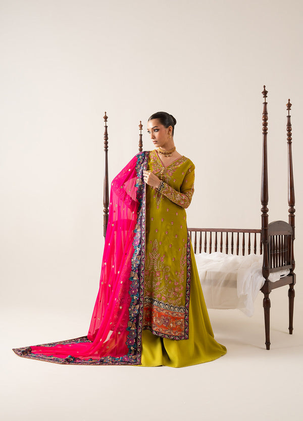 Maryum N Maria | Zaib Luxury |  Embroirdered Chiffon REINE - FS50134 - House Of Hania