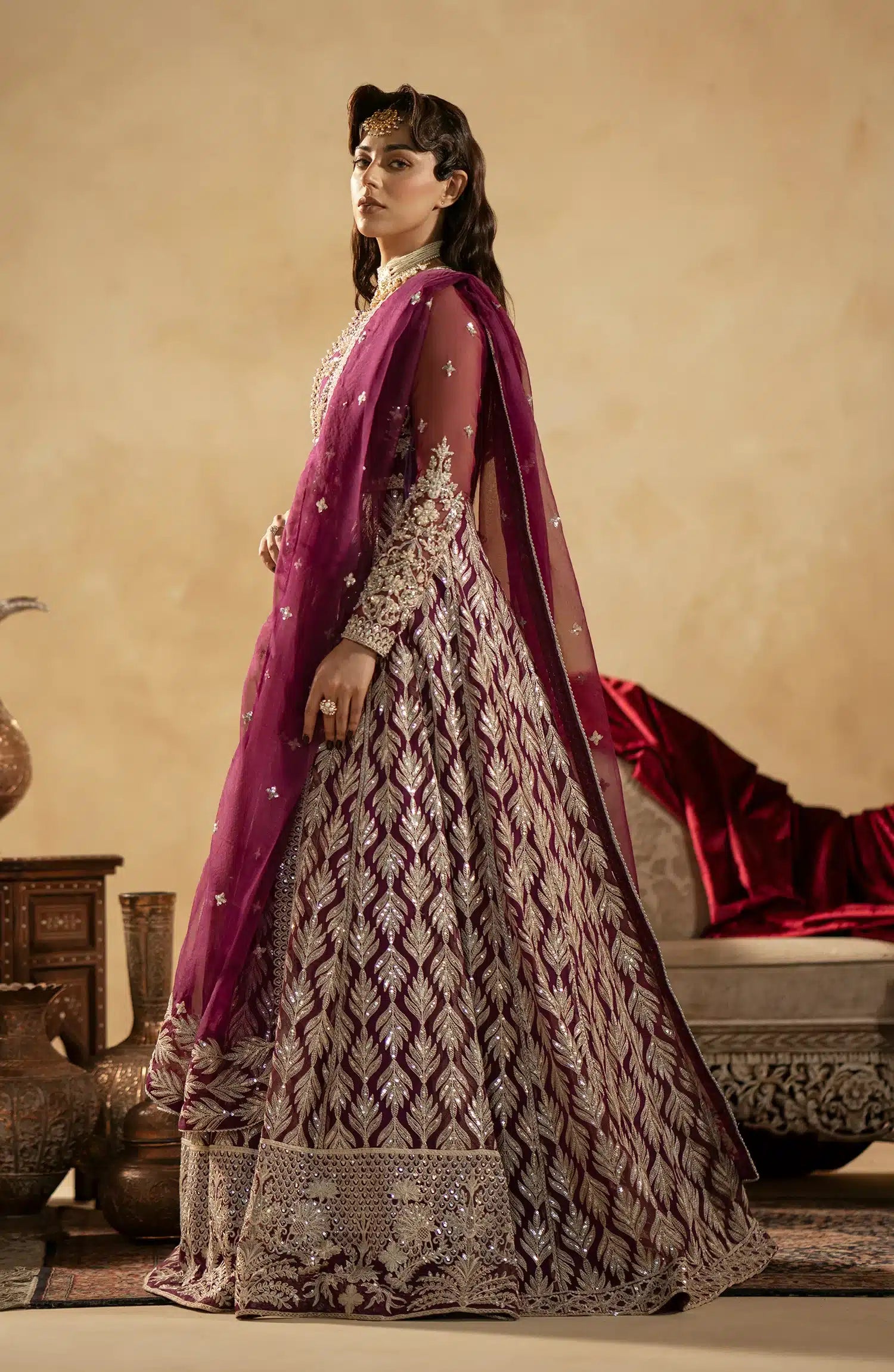 Maryum N Maria | Zamani Beghum Formals 23 | Ametyst-(MW23-512) - House Of Hania