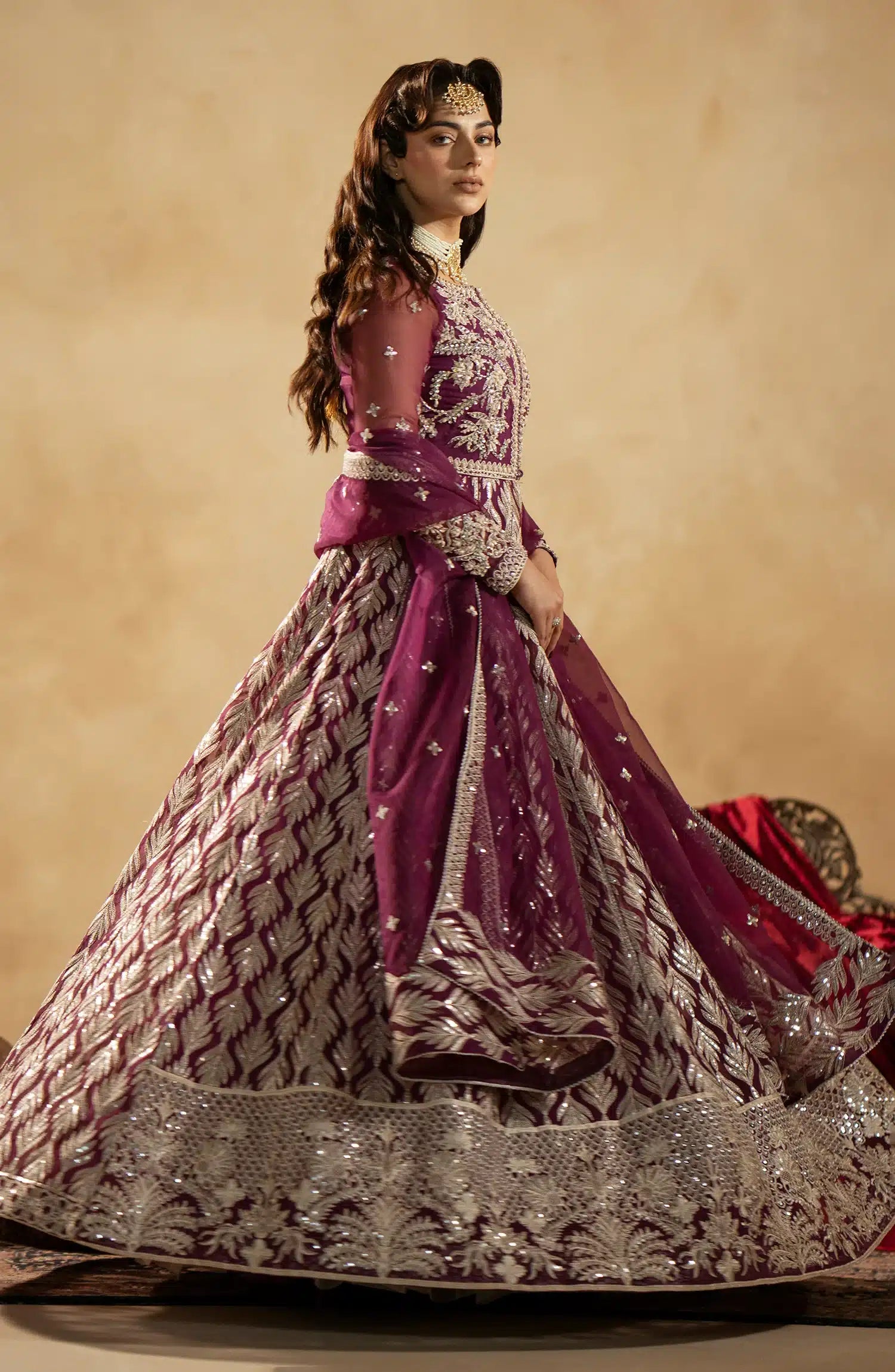 Maryum N Maria | Zamani Beghum Formals 23 | Ametyst-(MW23-512) - House Of Hania