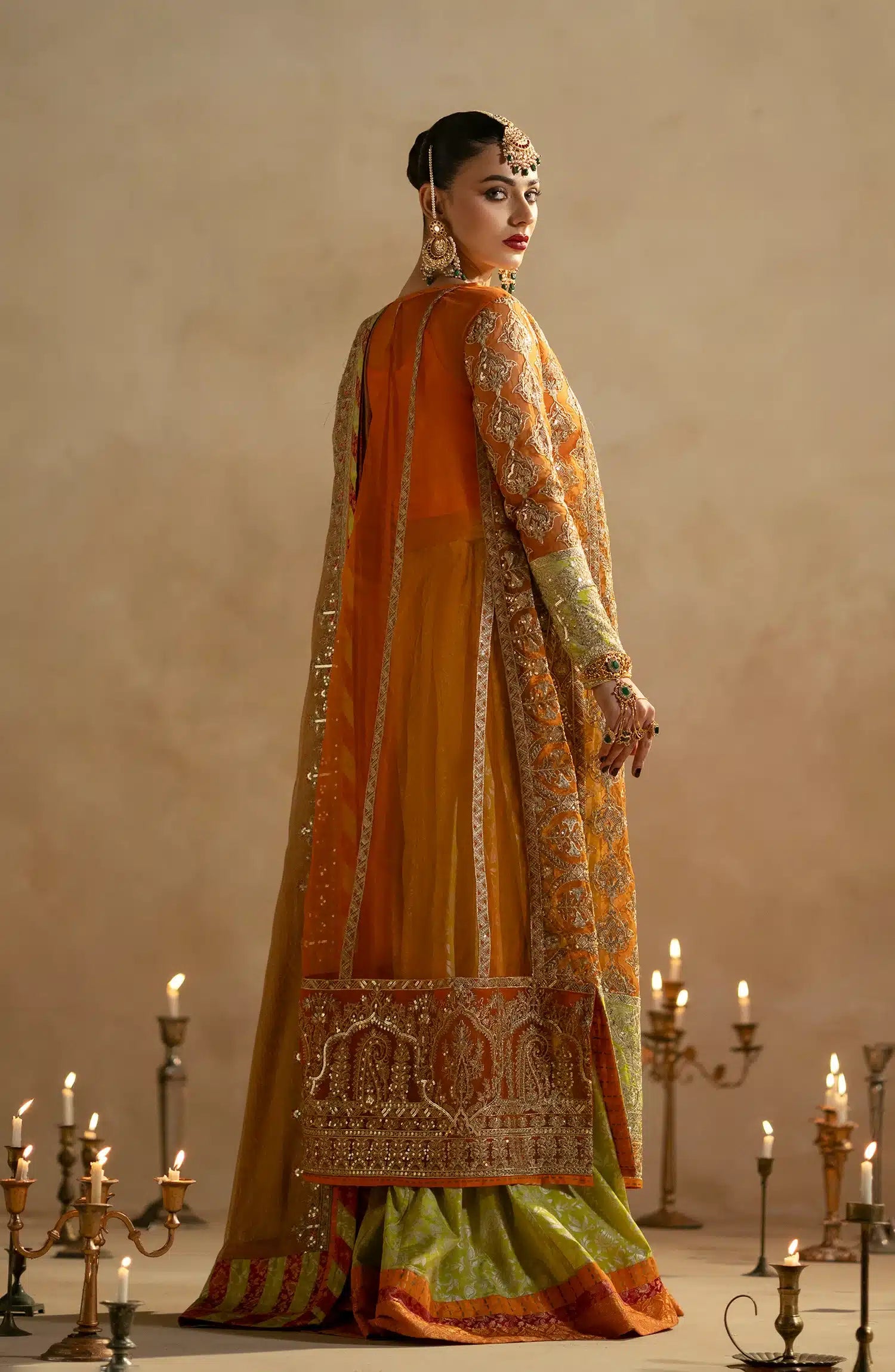 Maryum N Maria | Zamani Beghum Formals 23 | Citrine-(MW23-515) - House Of Hania