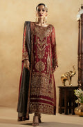 Maryum N Maria | Zamani Beghum Formals 23 | Ruby-(MW23-517) - House Of Hania