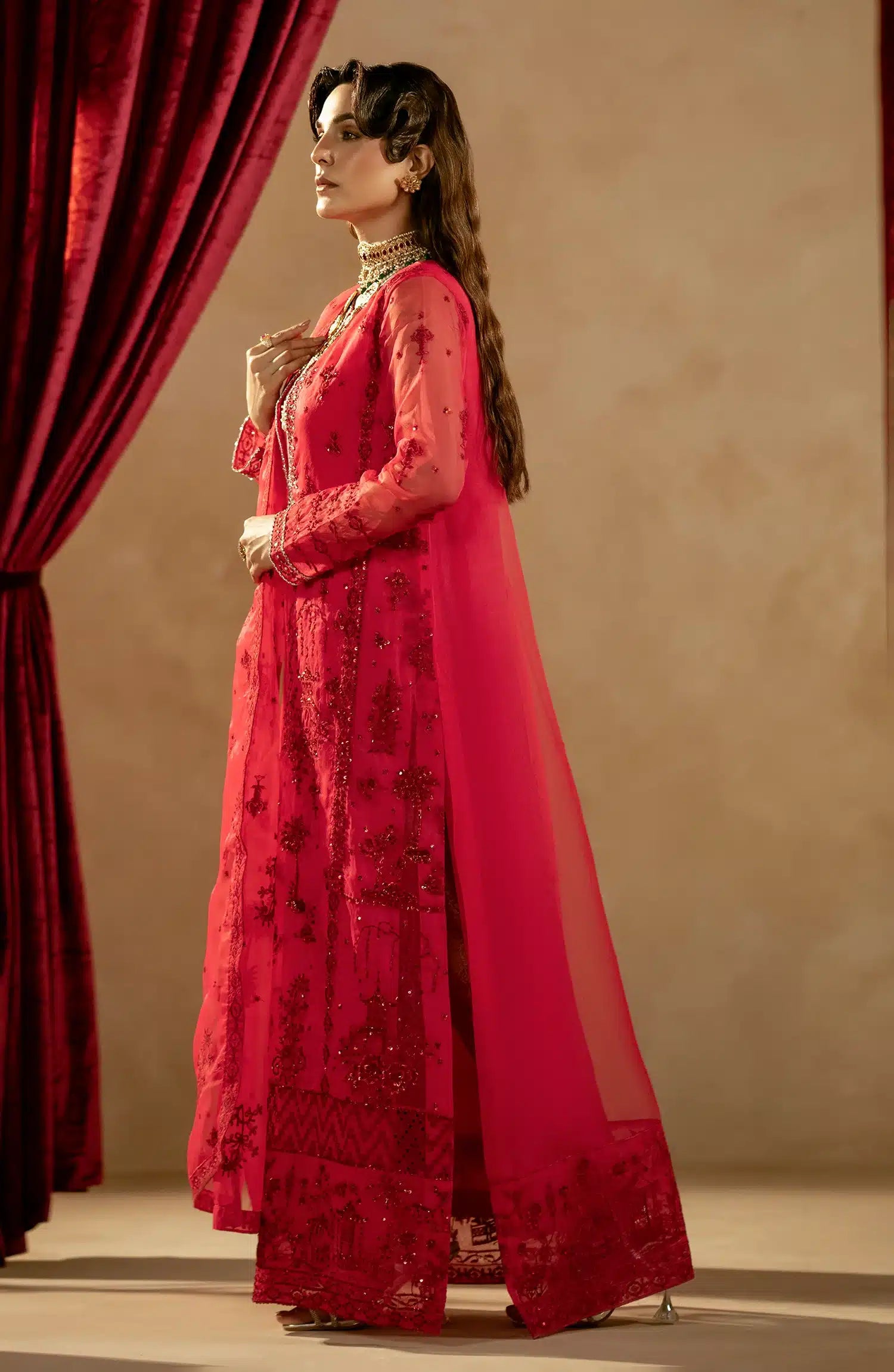 Maryum N Maria | Zamani Beghum Formals 23 | Tourmaline-(MW23-513) - House Of Hania