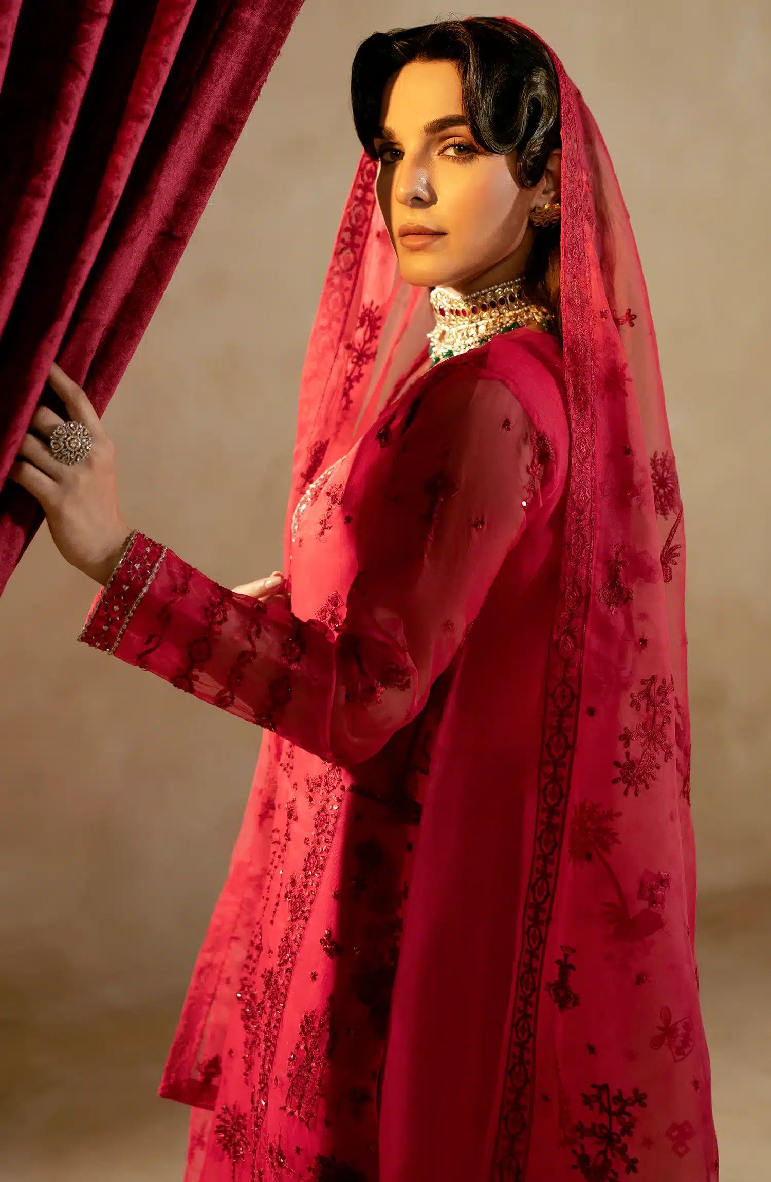 Maryum N Maria | Zamani Beghum Formals 23 | Tourmaline-(MW23-513) - House Of Hania