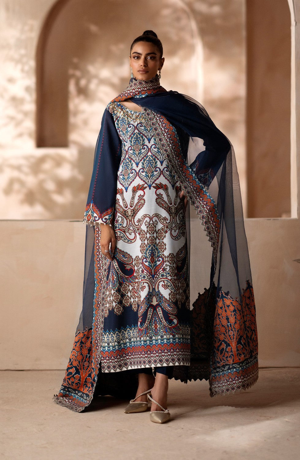 Maryum N Maria | Zeil Winter | CHARVI - MS40098 - House Of Hania