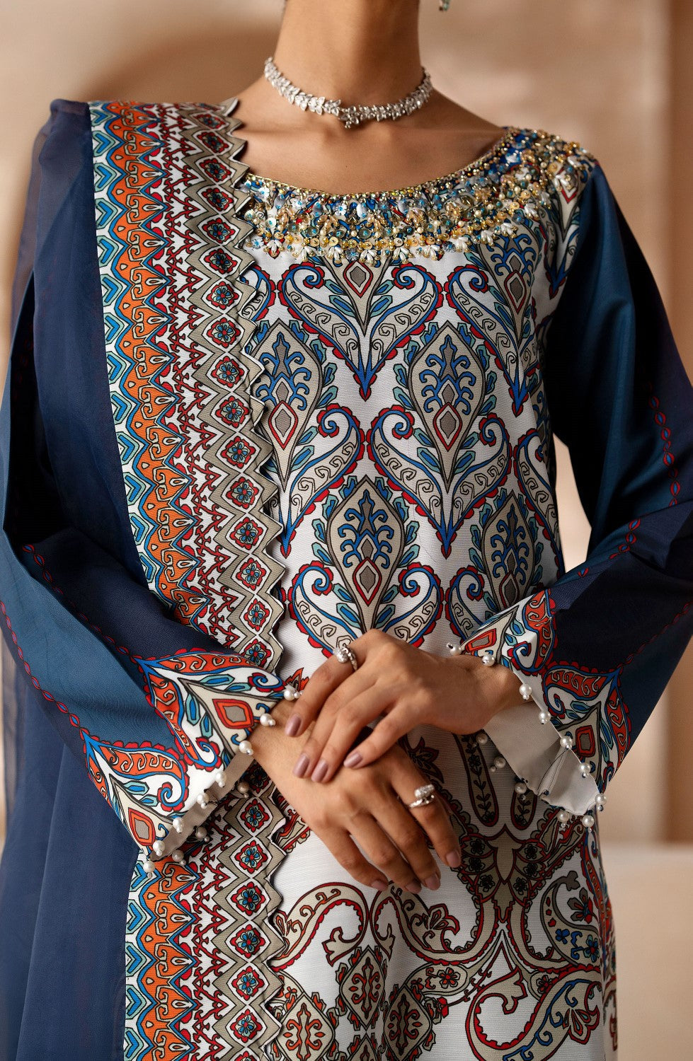 Maryum N Maria | Zeil Winter | CHARVI - MS40098 - House Of Hania