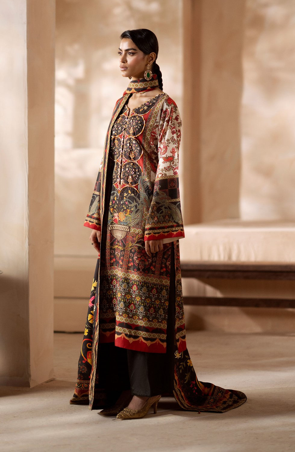 Maryum N Maria | Zeil Winter | SAMAIRA - MS40104 - House Of Hania