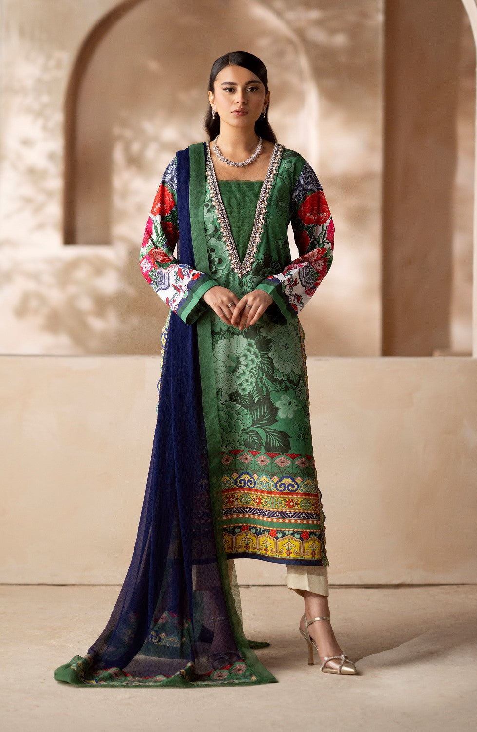 Maryum N Maria | Zeil Winter | SNEHA - MS40103 - House Of Hania