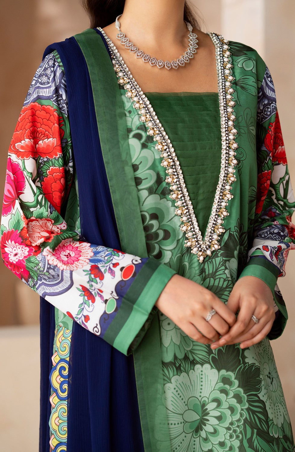 Maryum N Maria | Zeil Winter | SNEHA - MS40103 - House Of Hania