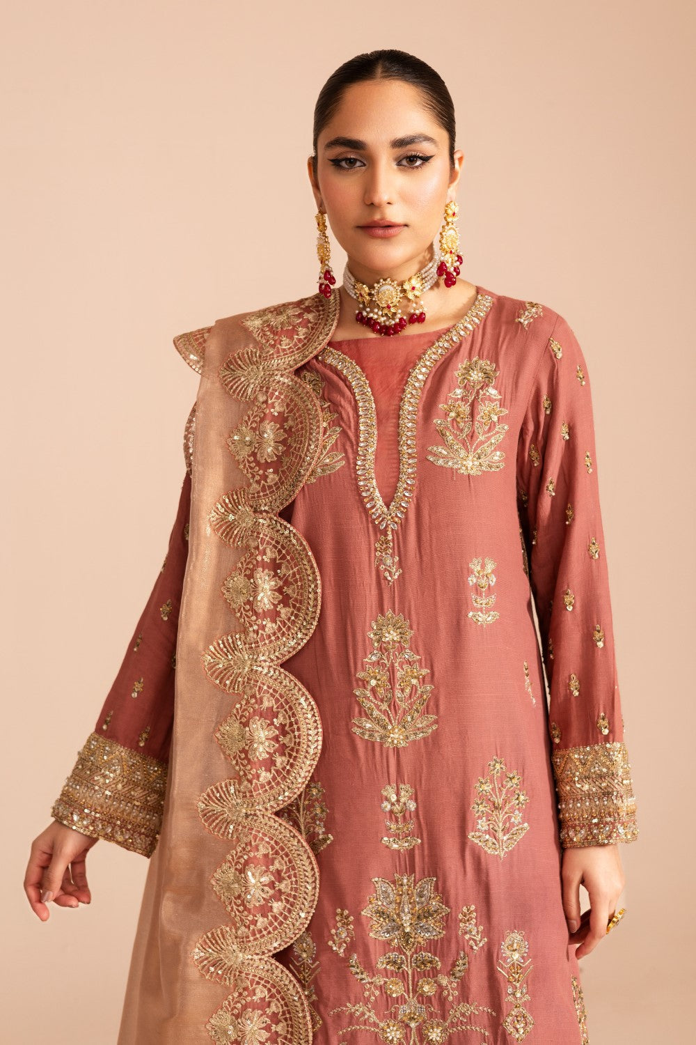 Maryum N Maria | Zircon Formals | FARIBA - MS40072 - House Of Hania