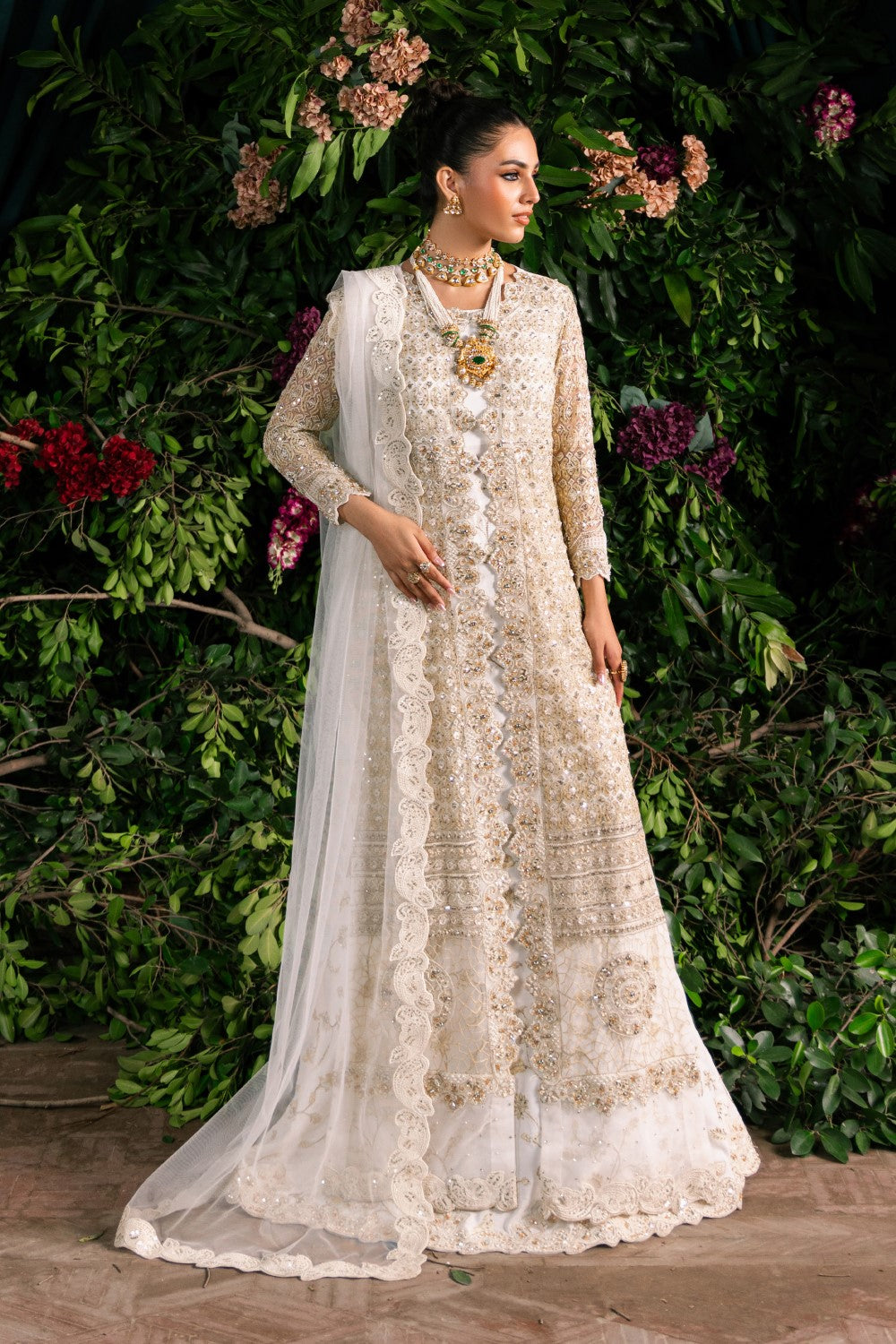 Maryum N Maria | Zircon Formals | JALEH - MS40076 - House Of Hania