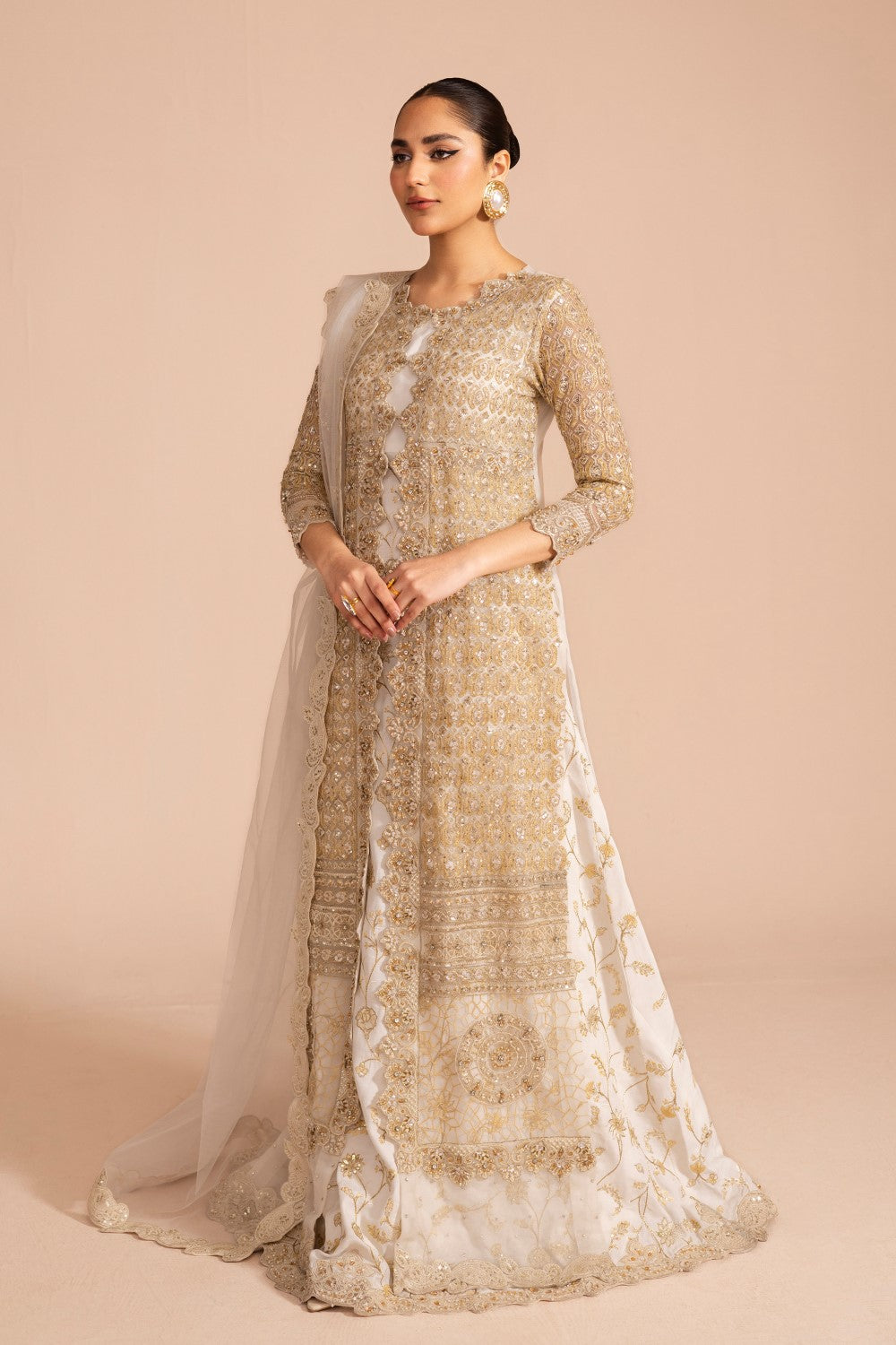 Maryum N Maria | Zircon Formals | JALEH - MS40076 - House Of Hania