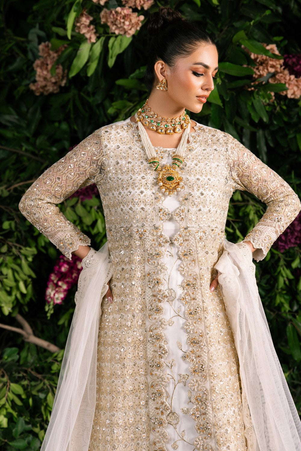 Maryum N Maria | Zircon Formals | JALEH - MS40076 - House Of Hania