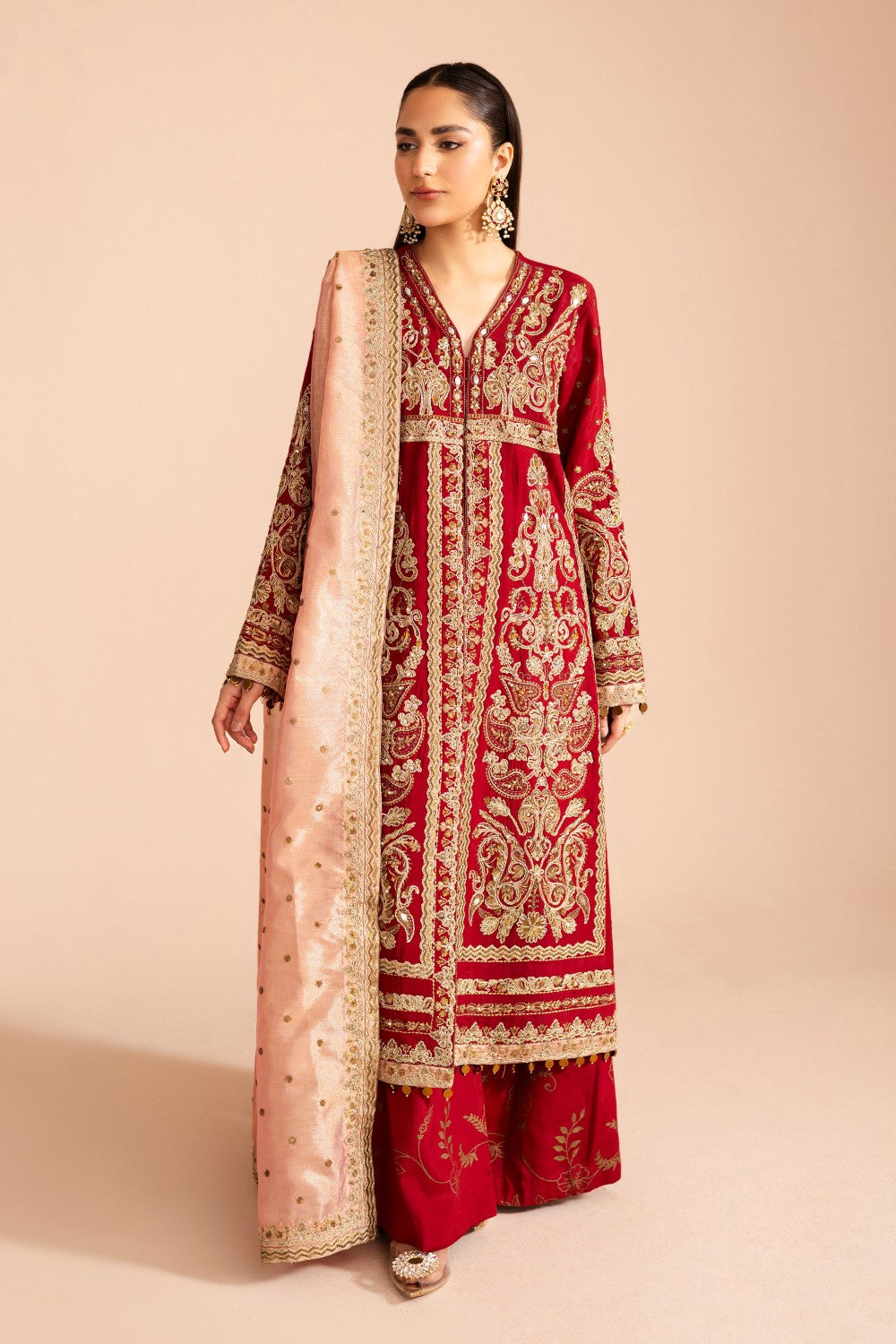 Maryum N Maria | Zircon Formals | ROSHANAK - MS40083 - House Of Hania