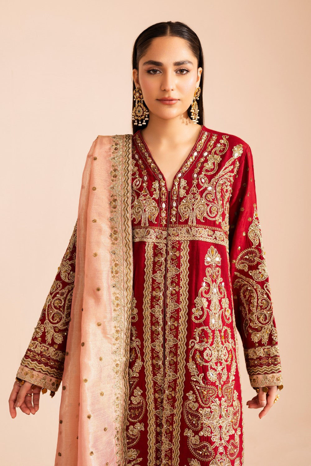 Maryum N Maria | Zircon Formals | ROSHANAK - MS40083 - House Of Hania