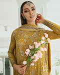 Maryum n Maria | Freesia Ariya Formals | SW23-510 - Ocher - Laleh - House Of Hania