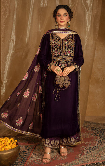 Maya | Raazi Velvet 24 | IBAARAT - House Of Hania