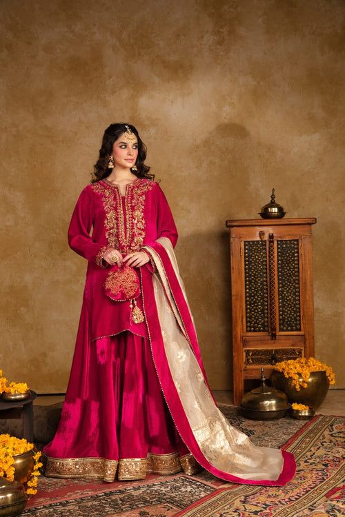 Maya | Raazi Velvet 24 | KASTURI - House Of Hania