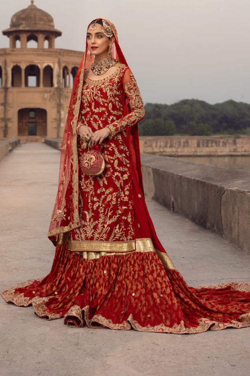 Maya | Wedding Formal Ulfat | SURKH - House Of Hania