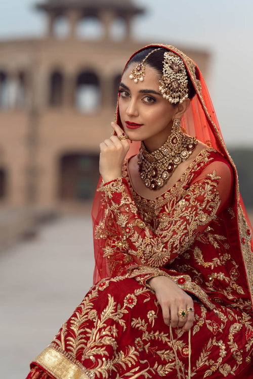 Maya | Wedding Formal Ulfat | SURKH - House Of Hania