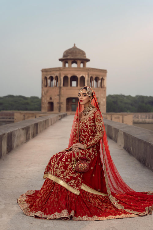 Maya | Wedding Formal Ulfat | SURKH - House Of Hania