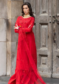 Meem | Luxury Eid Lawn 24 | MD-10 RED - House Of Hania