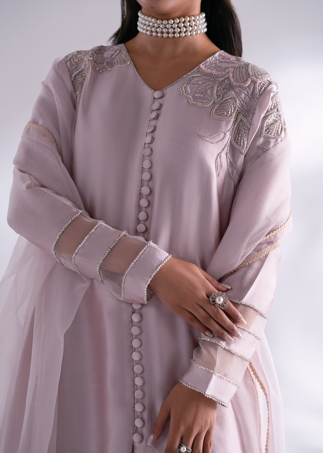 Mehak Yaqoob | Enchante The Luxe Edit | Fluorite - House Of Hania