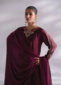 Mehak Yaqoob | Enchante The Luxe Edit | Garnet - House Of Hania