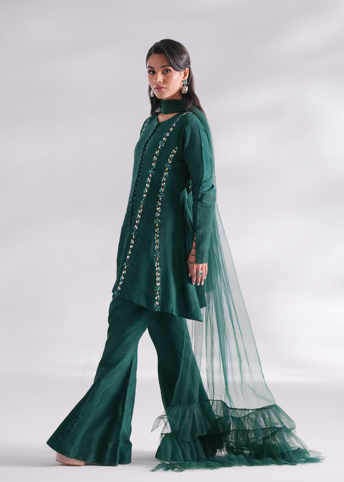 Mehak Yaqoob | Enchante The Luxe Edit | Jade - House Of Hania