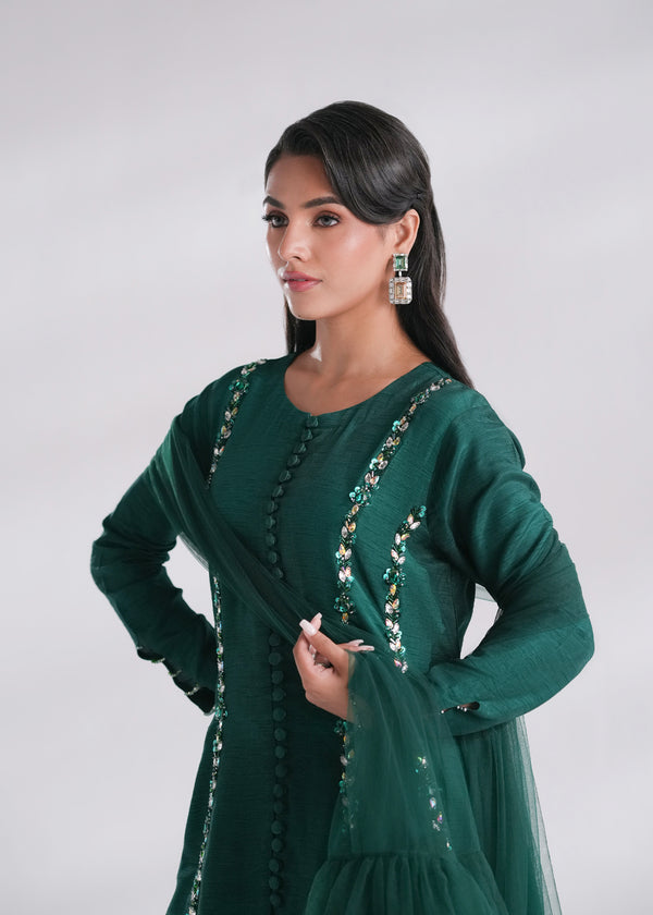 Mehak Yaqoob | Enchante The Luxe Edit | Jade - House Of Hania