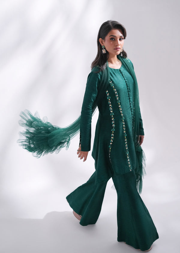 Mehak Yaqoob | Enchante The Luxe Edit | Jade - House Of Hania
