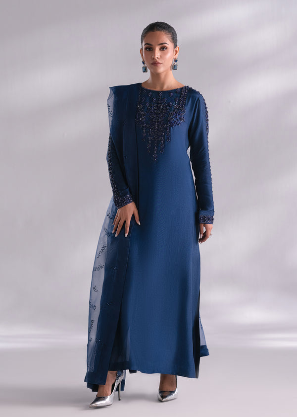 Mehak Yaqoob | Enchante The Luxe Edit | Sapphire - House Of Hania