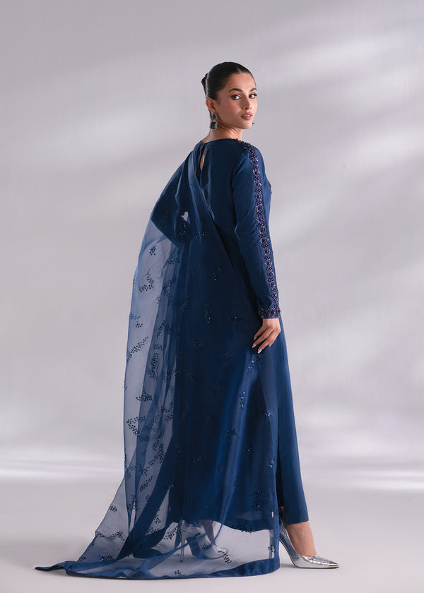 Mehak Yaqoob | Enchante The Luxe Edit | Sapphire - House Of Hania