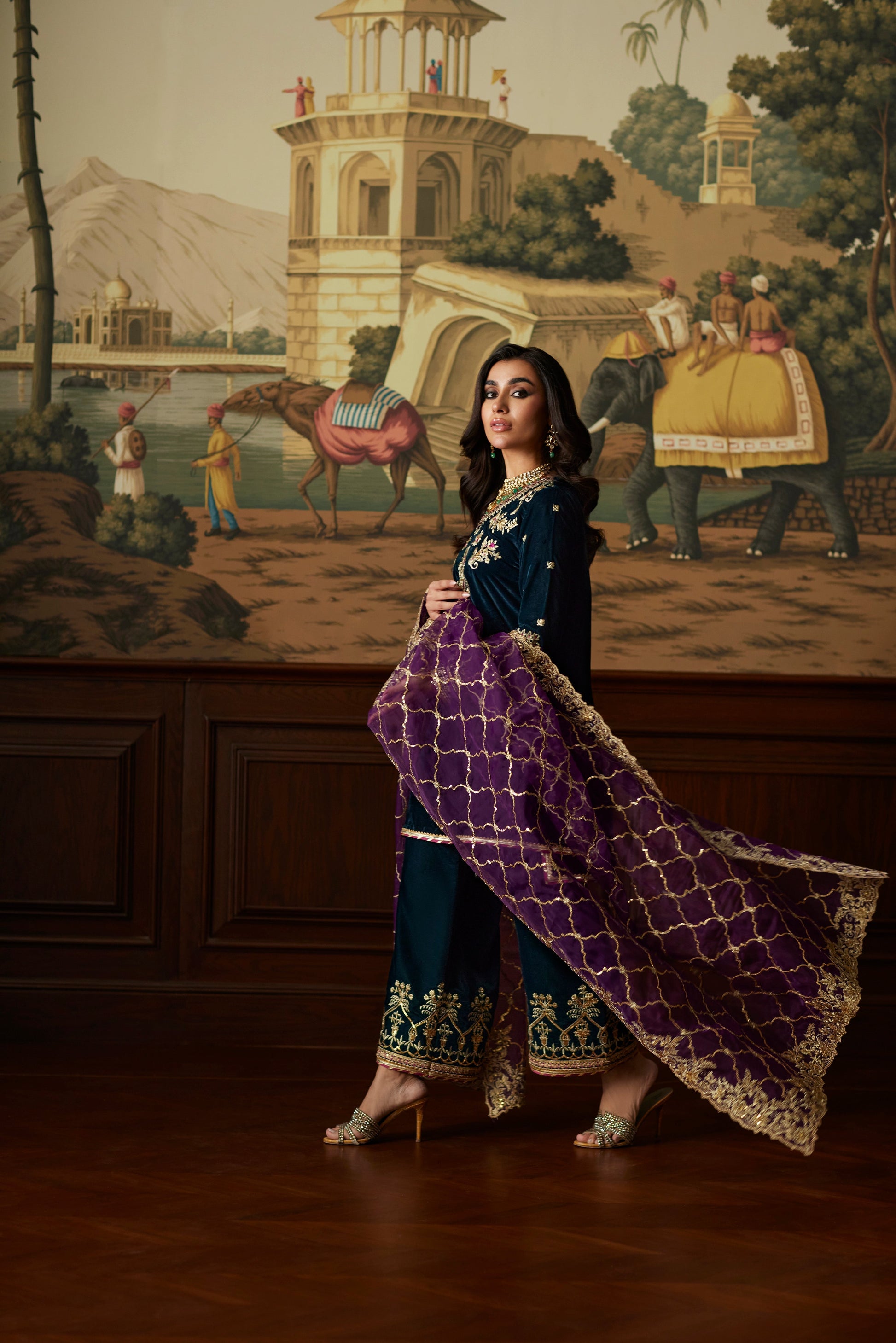 Mina Hassan | Velvet Luxe |  Amani - House Of Hania