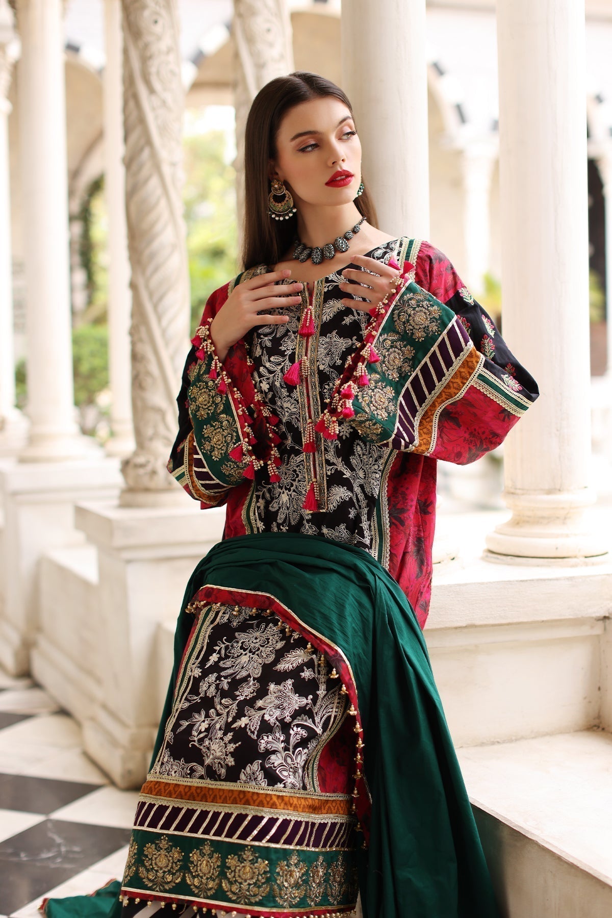 Mina Kashif | Festive Lawn | Karine - House Of Hania