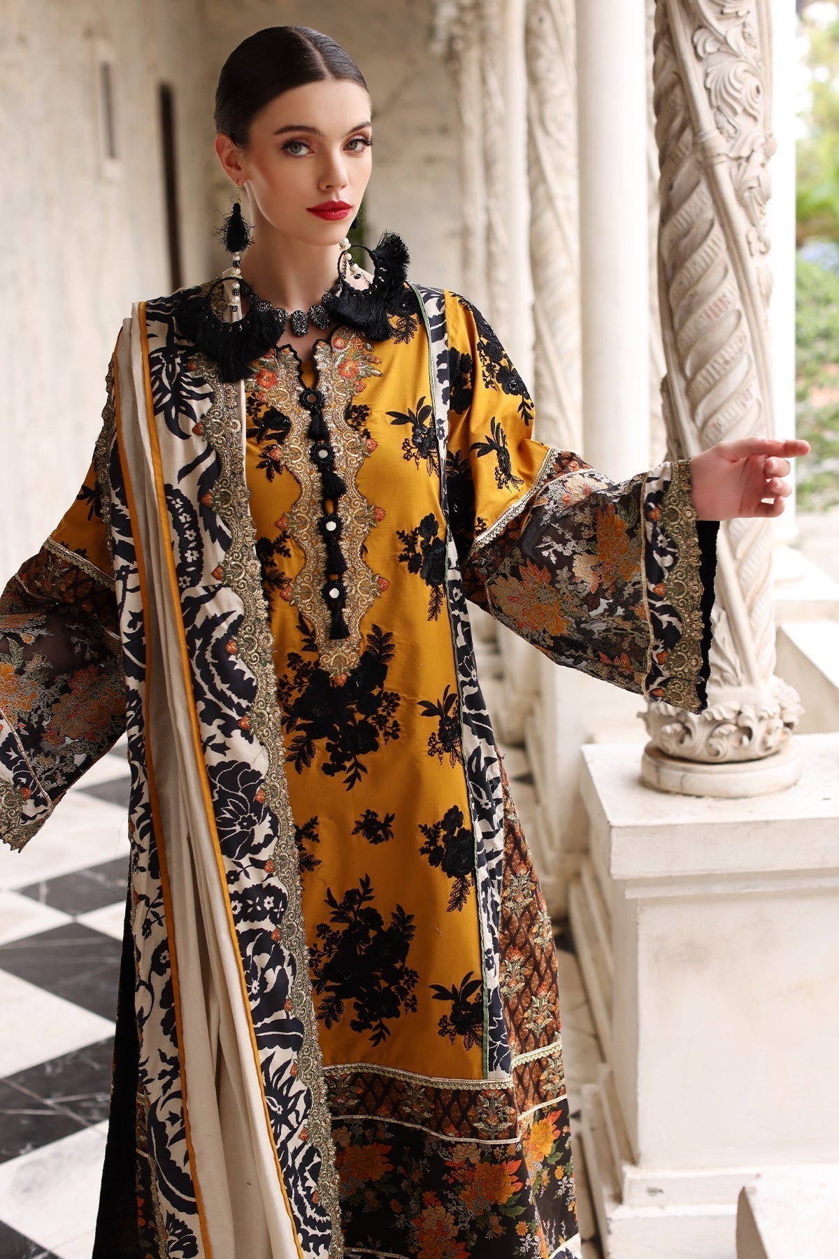 Mina Kashif | Festive Lawn | Leyla - House Of Hania