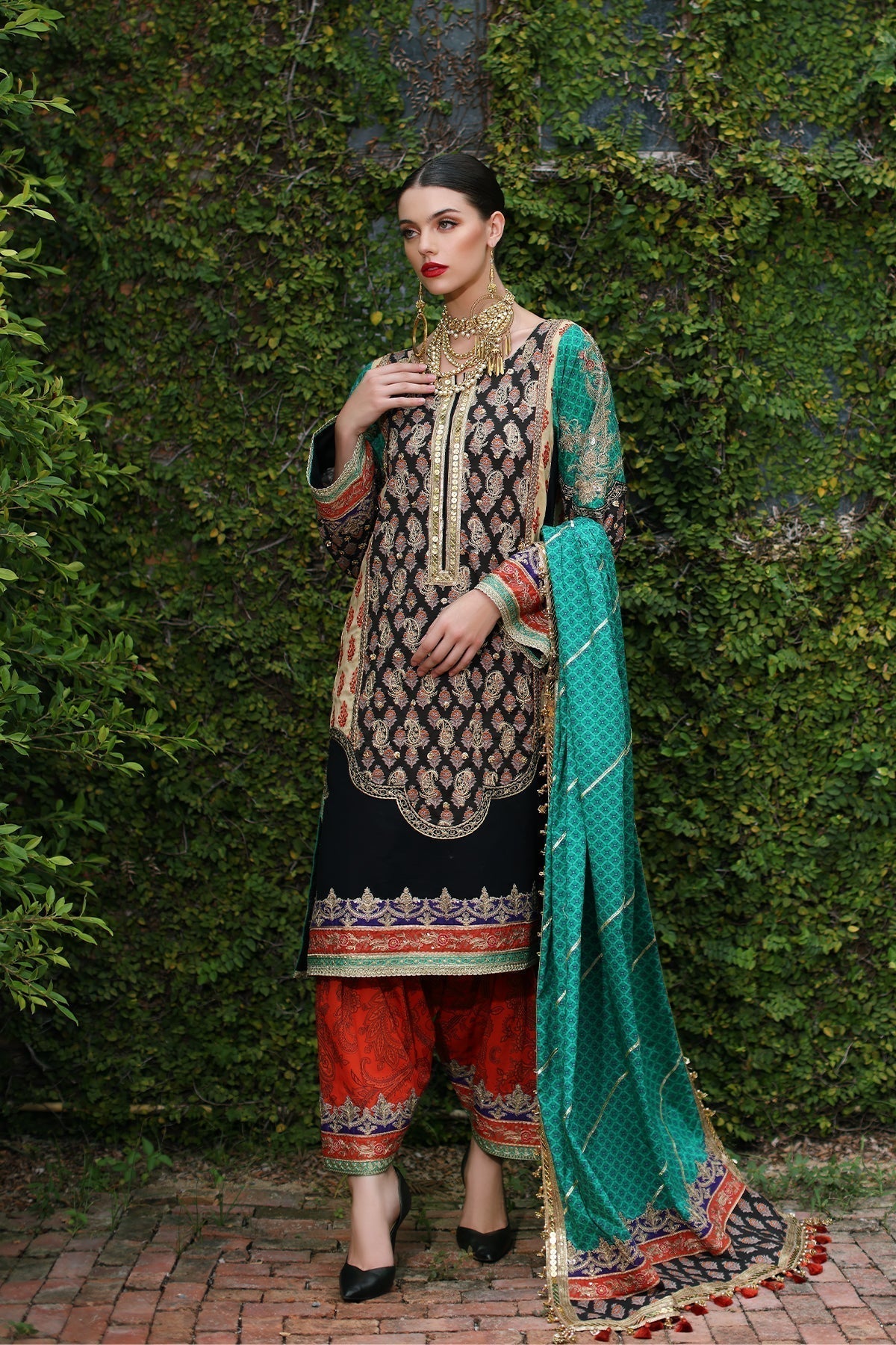 Mina Kashif | Festive Lawn | Zenel - House Of Hania