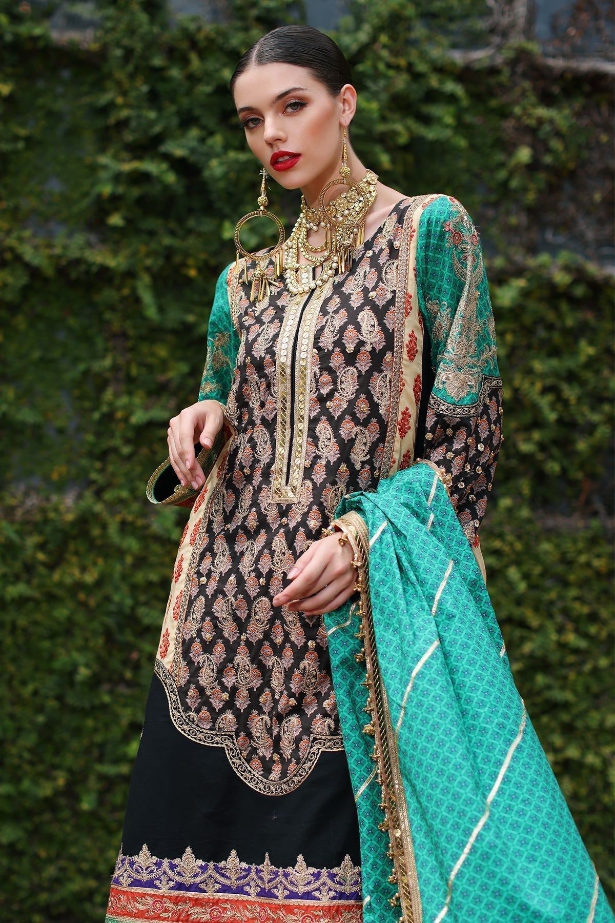Mina Kashif | Festive Lawn | Zenel - House Of Hania